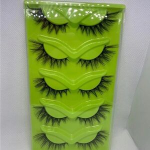 Dramatic Black False Eyelashes Set